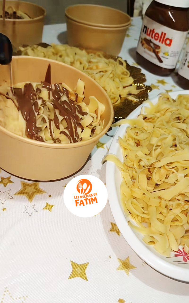 Tagliatelles de Crêpes